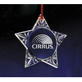 Crystal Star Ornament